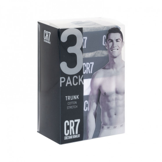 3PACK vīriešu bokseru šorti CR7 daudzkrāsaini (8100-49-2701)