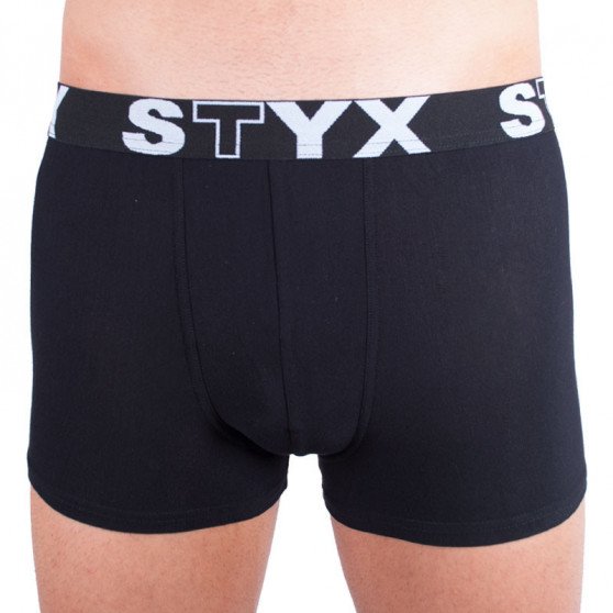 3PACK vīriešu bokseru bikses Styx sporta elastīgās daudzkrāsainas (G960691061)