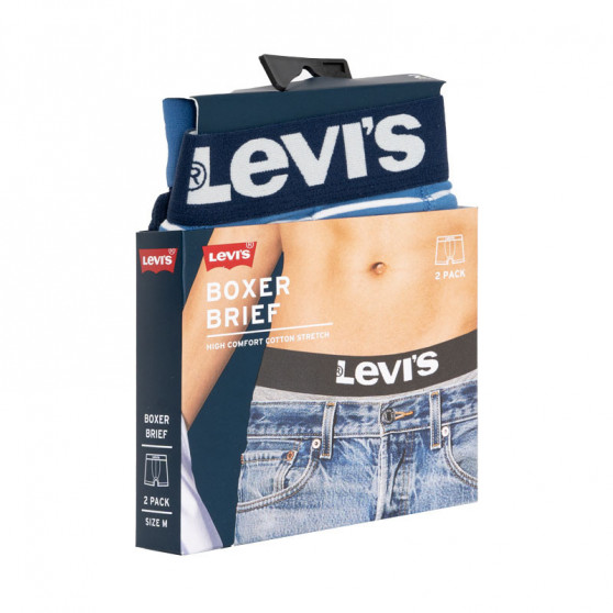 2PACK vīriešu bokseru šorti Levis zili (905011001 003)