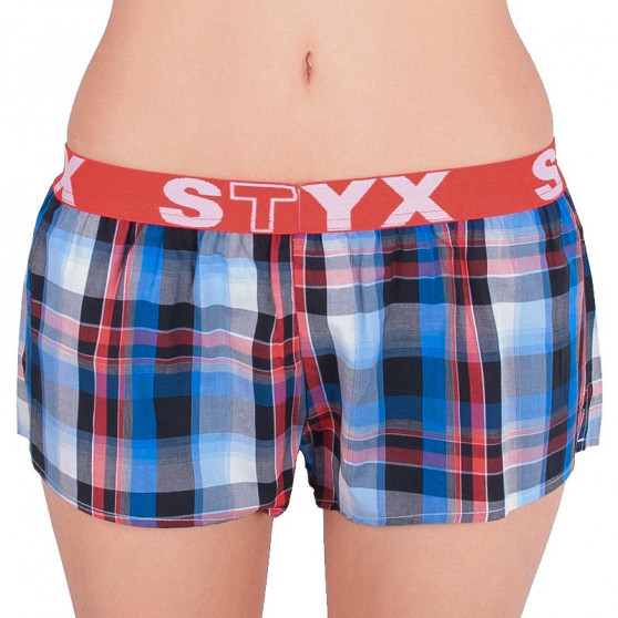 5PACK sieviešu bokseršorti Styx sporta elastīgās daudzkrāsainas (T61122263136)