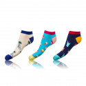 3PACK crazy socks Bellinda daudzkrāsainas (BE491005-309)