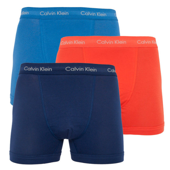 3PACK vīriešu bokseru šorti Calvin Klein daudzkrāsaini (U2662G-WEU)