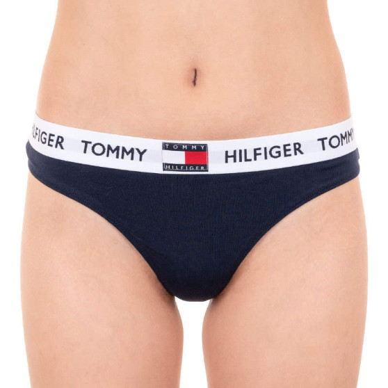 Sieviešu biksītes Tommy Hilfiger zilas (UW0UW02193 CHS)