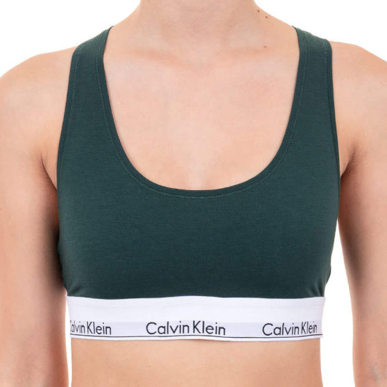 Sieviešu krūšturis Calvin Klein tumši zaļš (F3785E-CP2)