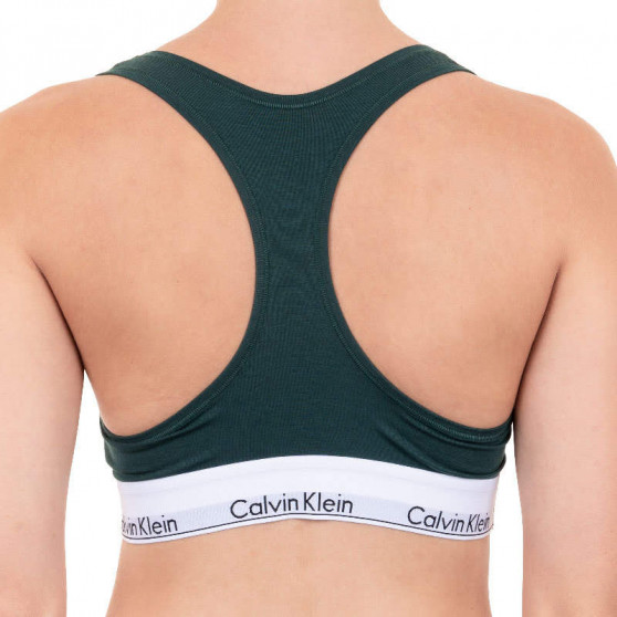 Sieviešu krūšturis Calvin Klein tumši zaļš (F3785E-CP2)