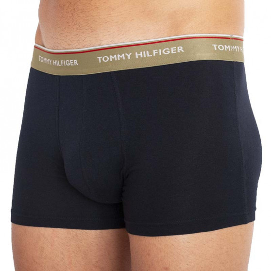 3PACK vīriešu bokseru šorti Tommy Hilfiger tumši zili (UM0UM01642 0TW)