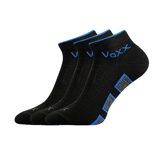 3PACK zeķes VoXX melnas (Dukaton silproX)