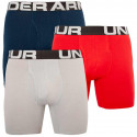 3PACK vīriešu bokseru šorti Under Armour oversized daudzkrāsaini (1363617 600)