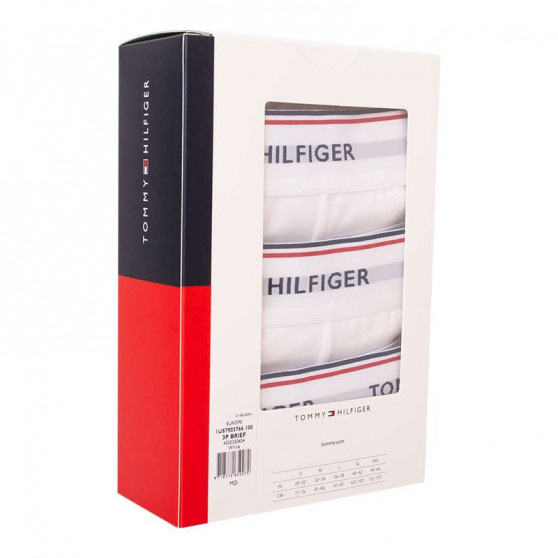 3PACK vīriešu apakšbikses Tommy Hilfiger white (1U87903766 100)