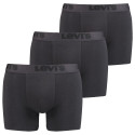 3PACK vīriešu bokseru šorti Levis melni (905045001 001)