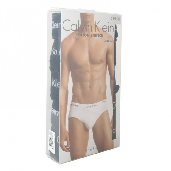 5PACK vīriešu apakšbikses Calvin Klein melnas (NB2876A-XWB)