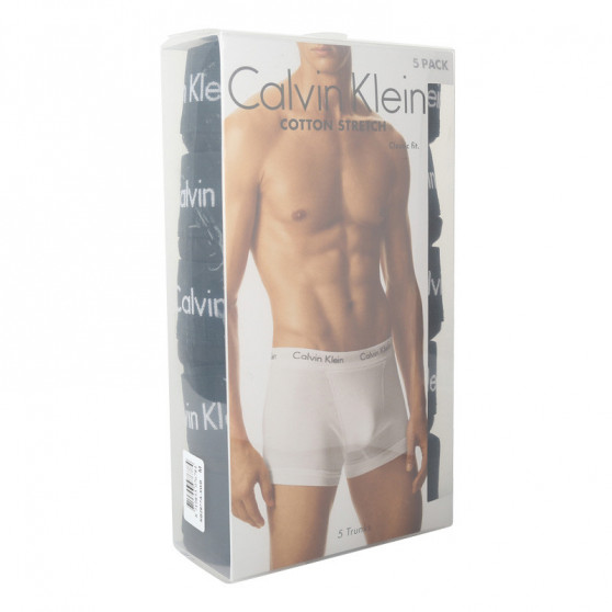 5PACK vīriešu bokseru šorti Calvin Klein melni (NB2877A-XWB)