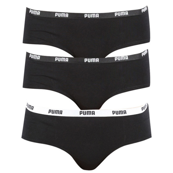 3PACK sieviešu biksītes Puma melnas (503007001 200)