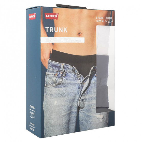 3PACK vīriešu bokseru šorti Levis daudzkrāsaini (905042001 009)