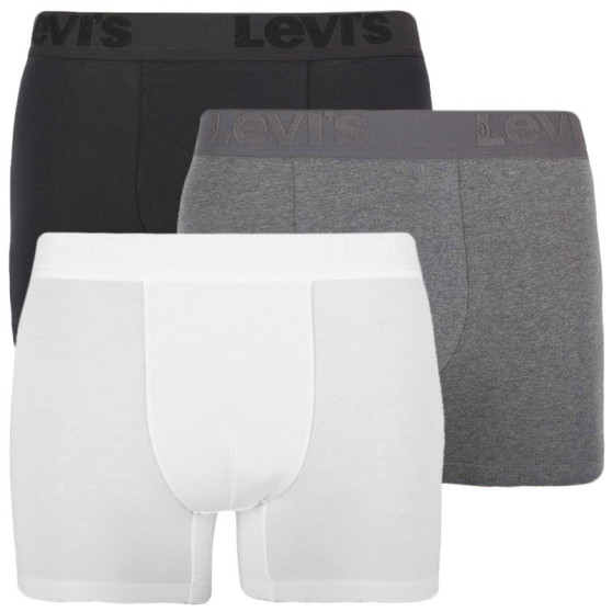 3PACK vīriešu bokseru šorti Levis daudzkrāsaini (905045001 010)