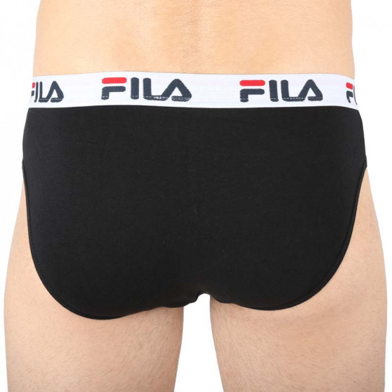 2PACK vīriešu apakšbikses Fila melnas (FU5015/2-200)