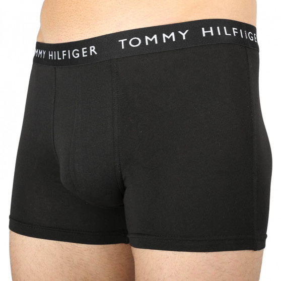 3PACK vīriešu bokseru šorti Tommy Hilfiger melni (UM0UM02203 0VI)