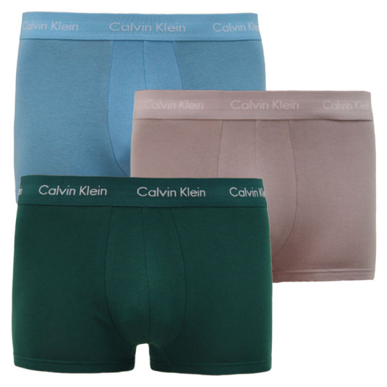 3PACK vīriešu bokseru šorti Calvin Klein daudzkrāsaini (U2664G-M9Y)