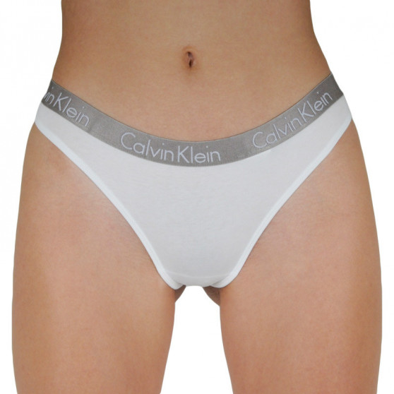 3PACK Sieviešu stringi Calvin Klein daudzkrāsains (QD3560E-T7W)