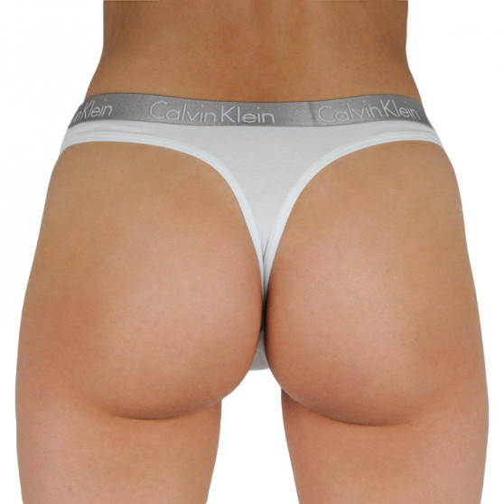 3PACK Sieviešu stringi Calvin Klein daudzkrāsains (QD3560E-T7W)