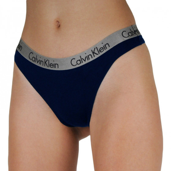 3PACK Sieviešu stringi Calvin Klein daudzkrāsains (QD3560E-T7W)