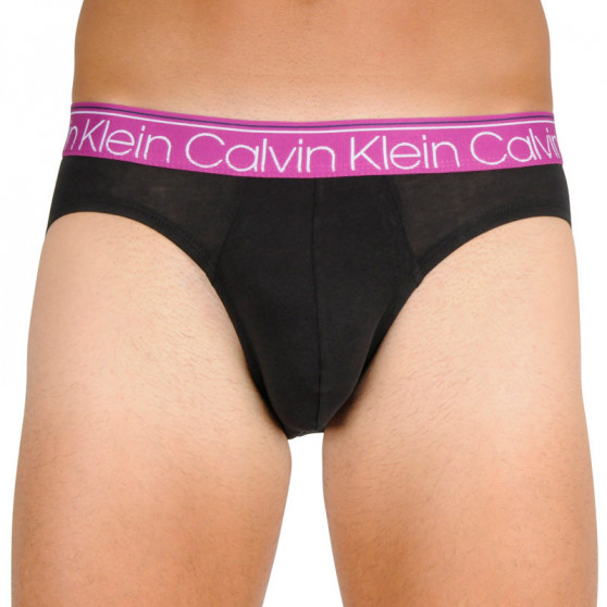 3PACK vīriešu apakšbikses Calvin Klein melnas (NB2415A-T6D)