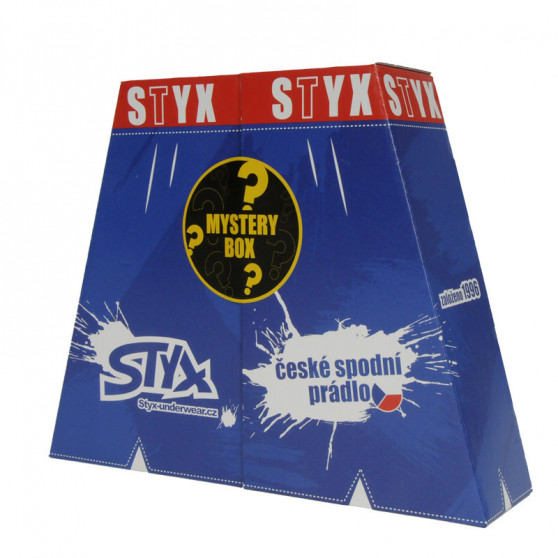 MYSTERY BOX - 5PACK sieviešu bokseršorti  sporta elastīgie daudzkrāsaini Styx