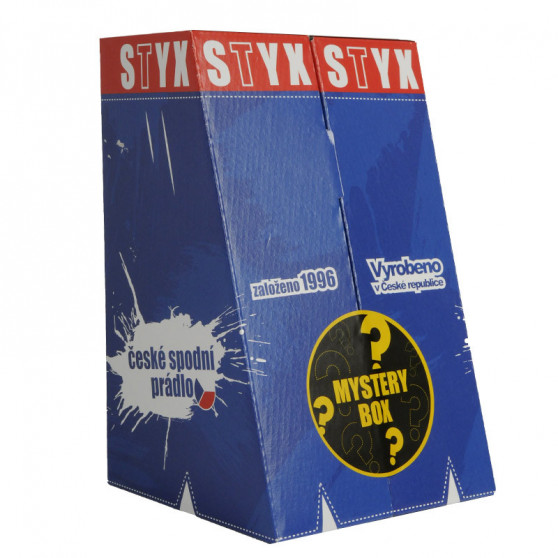 MYSTERY BOX - 3PACK sieviešu bokseršorti  sporta elastīgie daudzkrāsaini Styx