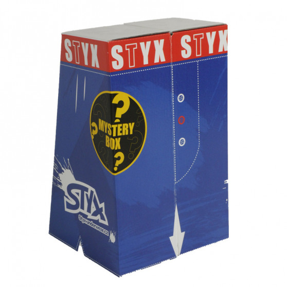 MYSTERY BOX - 3PACK sieviešu bokseršorti  classic elastīgi daudzkrāsaini Styx