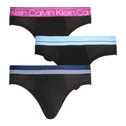 3PACK vīriešu apakšbikses Calvin Klein melnas (NB2415A-T6D)