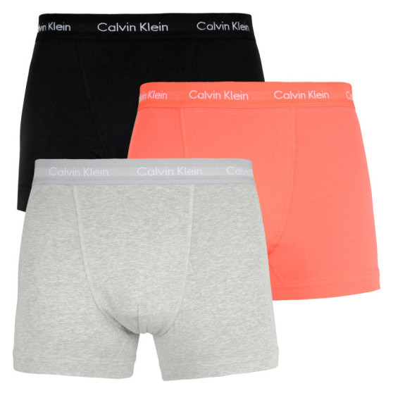 3PACK vīriešu bokseru šorti Calvin Klein daudzkrāsaini (U2662G-P1X)