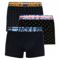 3PACK vīriešu bokseru šorti Jack and Jones daudzkrāsaini (12151351)