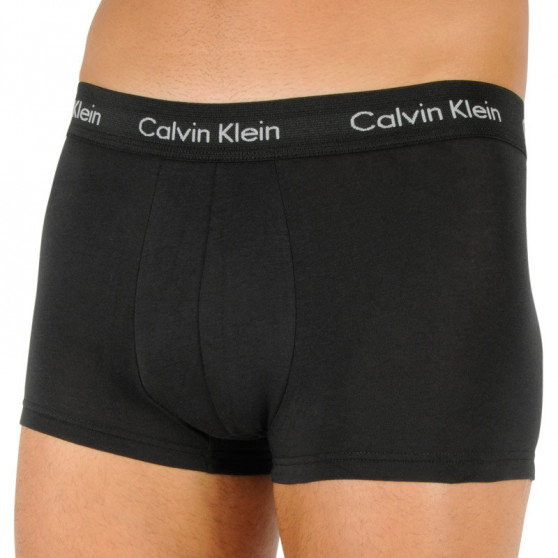 3PACK vīriešu bokseru šorti Calvin Klein melni (U2664G-WHN)