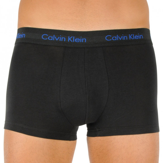 3PACK vīriešu bokseru šorti Calvin Klein melni (U2664G-WHN)