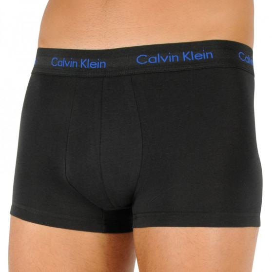 3PACK vīriešu bokseru šorti Calvin Klein melni (U2664G-WHN)