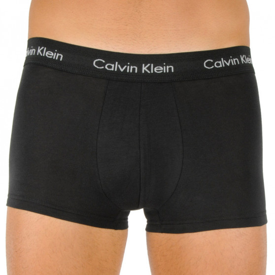 3PACK vīriešu bokseru šorti Calvin Klein melni (U2664G-WHN)