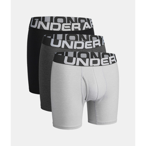 3PACK vīriešu bokseru šorti Under Armour oversized daudzkrāsaini (1363617 012)