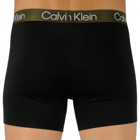 3PACK vīriešu bokseru šorti Calvin Klein melni (NB2971A-UW9)