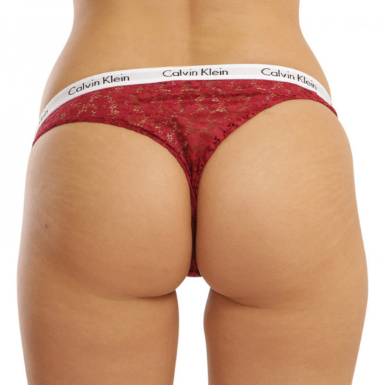 3PACK Sieviešu brazīliešu biksītes Calvin Klein daudzkrāsainas (QD3925E-W5G)