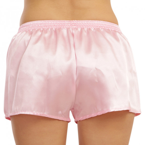 Sieviešu bokseršorti Styx classic rubber satin pink rozā krāsā (L1160)