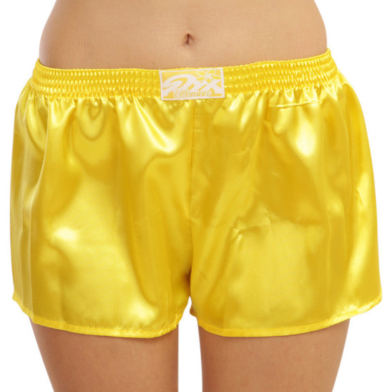 Sieviešu bokseršorti Styx classic rubber satin yellow (L1068)