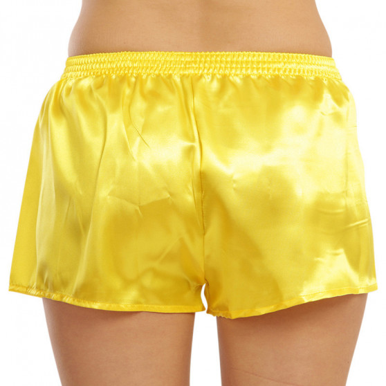 Sieviešu bokseršorti Styx classic rubber satin yellow (L1068)