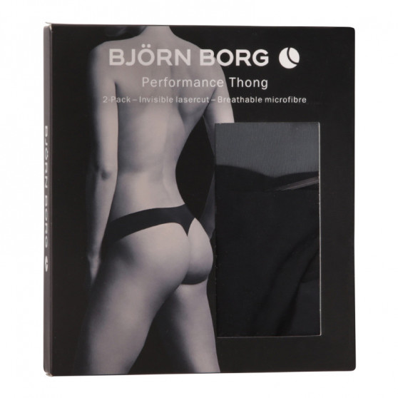 2PACK Sieviešu stringi Bjorn Borg daudzkrāsains (10000827-MP001)