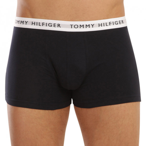 3PACK vīriešu bokseru šorti Tommy Hilfiger tumši zili (UM0UM02324 0SE)