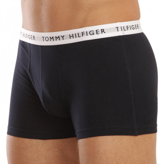 3PACK vīriešu bokseru šorti Tommy Hilfiger tumši zili (UM0UM02324 0SE)