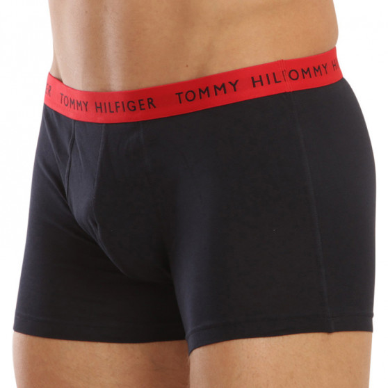 3PACK vīriešu bokseru šorti Tommy Hilfiger tumši zili (UM0UM02324 0SE)