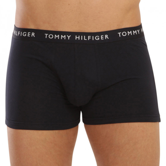 3PACK vīriešu bokseru šorti Tommy Hilfiger tumši zili (UM0UM02324 0SE)