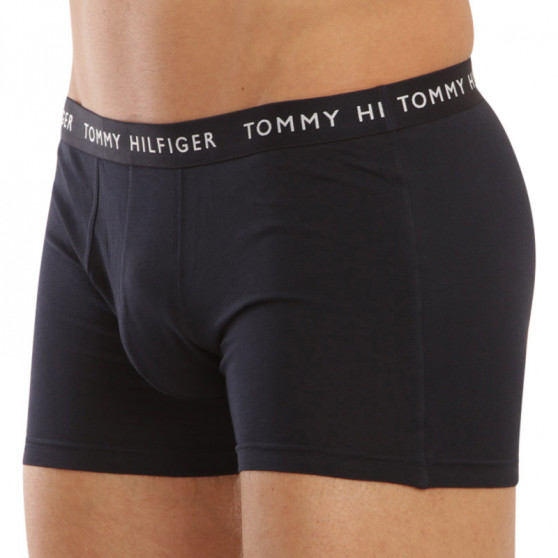 3PACK vīriešu bokseru šorti Tommy Hilfiger tumši zili (UM0UM02324 0SE)