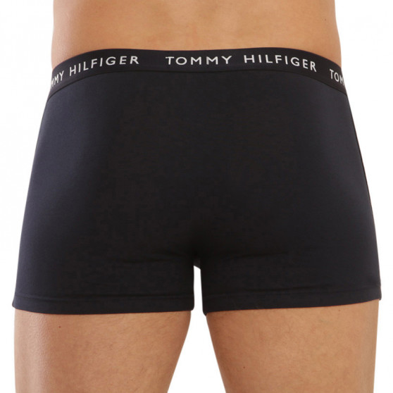 3PACK vīriešu bokseru šorti Tommy Hilfiger tumši zili (UM0UM02324 0SE)