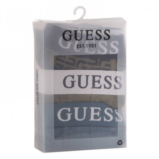 3PACK vīriešu bokseru šorti Guess daudzkrāsaini (U1BG05K6YW1-P82P)